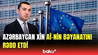 Ayxan Hacızadədən Aİ nümayəndəsinin iddialarına cavab