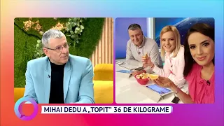 Mihai Dedu a "topit" 36 de kilograme