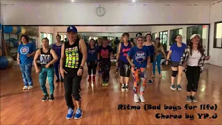 RITMO BAD (BOYS FOR LIFE) - BLACK EYED PEASE ft J BALVIN | ZUMBA | CHOREO BY YP.J