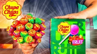 ПОВТОРИЛИ 3 ВКУСНЯШКИ ИЗ СУПЕРМАРКЕТА / Chupa Chups / СУШЕНЫЙ КАЛЬМАР  /МИНИ ПИЦЦЫ КАЛЬЦОНЕ