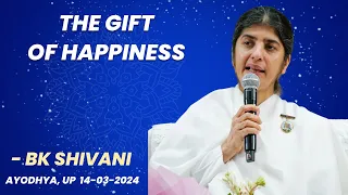 BK Shivani at Ayodhya | The Gift of Happiness @bkshivani @brahmakumaris