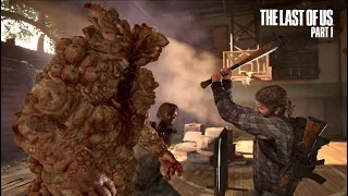The Last of Us Part 1 PS5 Brutal & Aggressive Gameplay 4K/60Fps (Grounded NO DAMAGE