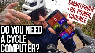Using A Phone As A Cycle Computer - Amazing New App!