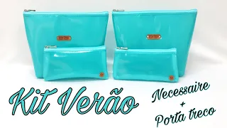 Kit Verão - Necessaire e Porta treco