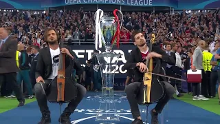 2CELLOS performance at the 2018 UEFA Champions League Final 2