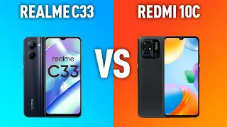 Realme C33 vs Xiaomi Redmi 10C. ЧТО ЛУЧШЕ ВЫБРАТЬ? Честное сравнение