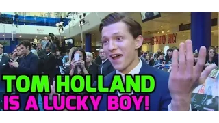 Tom Holland: 'I can't believe I am in Captain America as Spiderman!'