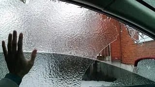 Fun with Freezing Rain ( severe weather in canada )