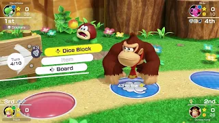 Mario Party Superstars | Birdo vs Yoshi vs Donkey Kong vs  Peach #75 Turn 10 (player 1)
