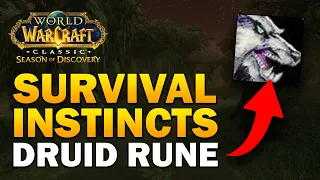 SoD Survival Instincts Druid Rune - 60 Second Guide