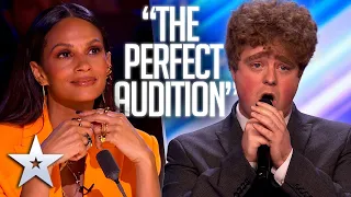 💯 TOM BALL sings Sam Smith | "WRITING'S ON THE WALL" | Auditions | April 17, 2022 | BGT 2022 💯