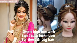 kashees hairstyle l Kashees bridal hairstyles l Kashees bun hairstyle