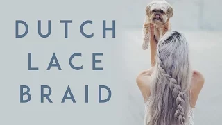 Cascading Lace Dutch Braid and Loose Curls Tutorial | Kirsten Zellers