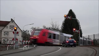 [LED-Lichtzeichen] Bahnübergang Fürth "Fahrenbacher Straße"