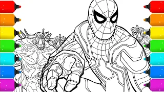 Digital Drawing Avengers: Endgame Spider-Man Timelapse Video