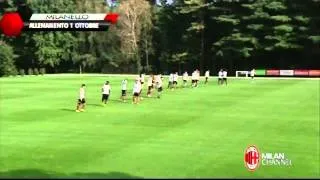 Milanello Allenamento 01-10-2014 Part 2