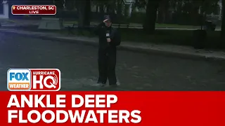 Idalia Begins To Flood Charleston