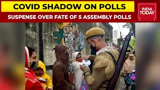 COVID-19  & Omicron Shadow On Assembly Polls, Election Commission To Meet Health Secretary Today