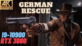 Red Dead Redemption 2 | RTX 3080 | i9 10900F | 4K - | German rescue