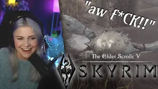 swearing mudcrabs | my first Skyrim experience (Pt. 2)