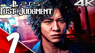 LOST JUDGMENT PS5 Gameplay Walkthrough Part 1 - Prologue (4K 60FPS No Commentary)
