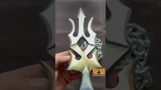 Scorpion Spear Kunai Build Mortal Kombat! #blacksmith #knifemaking #forging #weapons #tools