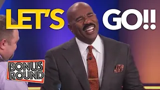 STEVE HARVEY LOVES Hearing THESE FUNNY ANSWERS On Family Feud USA