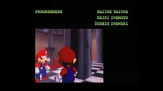 Super Mario 64 (1995/07/29 Beta) - The End (Staff Roll)