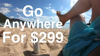 Go anywhere for only $299. Travel Hack. (Oculus. Wander App)