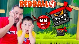 REDBALL 4 TAKLACI NİNJALAR! | ORMANIN DERİNLİKLERİ (20-27 LEVEL)