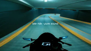 late ride - pure sound [yamaha r7]