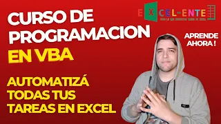 Curso de programacion en excel - VBA (Macros) - Clase 1