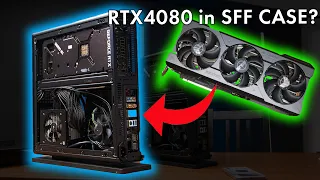 Can a RTX4080 fit the NEW FRACTAL DESIGN RIDGE ITX?
