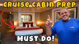 Do These 7 Things as Soon as You get into Your Cruise Cabin