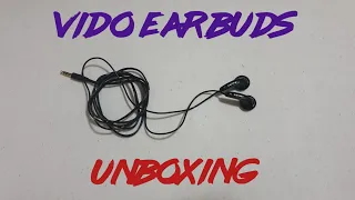 VIDO EARBUDS UNBOXING