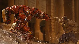 헐크 vs 헐크버스터 전투 장면 | 어벤져스: 에이지 오브 울트론 (Avengers: Age of Ultron, 2015) [4K]