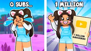 I Got A MILLION SUBSCRIBERS in Roblox!