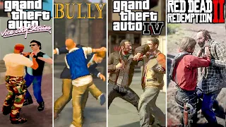 Evolution of Fighting in Rockstar Games 1997 - 2024