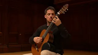 Sergio Trillo - Guitar - Lágrima, F. Tarrega - Smith Memorial Hall