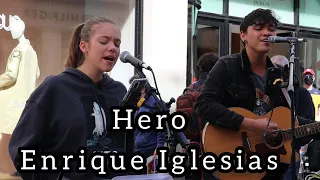 JACOBS GORGEOUS VOICE | Hero - Enrique Iglesias | Allie Sherlock & Jacob Koopman Cover