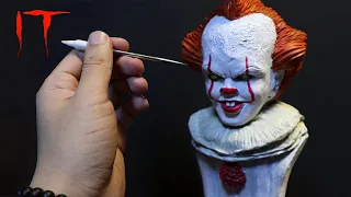 Sculpting Pennywise from IT | 페니와이즈 피규어 만들기