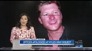 Vancouver police officer apologizes to Myles Gray's family