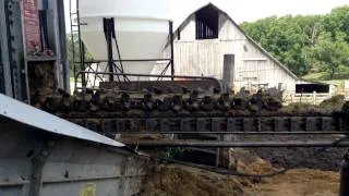 Long-arming a Harvestore Silo