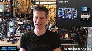 JOHN PARK'S WORKSHOP LIVE 5/30/19 Re-MakeCode Arkanoid @adafruit @johnedgarpark #adafruit