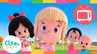 Colitas' Bee Day (S1 - Ep2) - Full Episodes of Cleo and Cuquin | Cartoon For Children