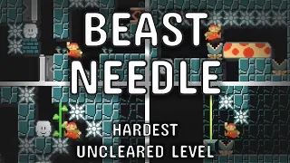 [SMM1] Beating The Hardest Uncleared Level: Beast Needle