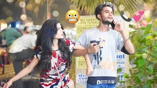 Holding Arms With Romantic Rolling To Stangers Shocking Reaction / Part 2 || bYond Prank