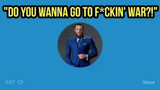 The McGregor vs Michael Bisping Twitter Voicenote (PART 1)