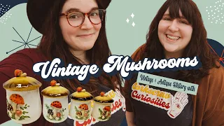 Comparing Merry Mushroom & Other Vintage Mushroom Collectibles