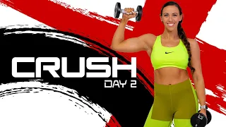 40 Minute Upper Body Push & Sculpt Workout | CRUSH - Day 2